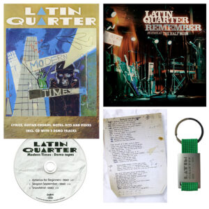 Latin Quarter CD, Booklet and Keyring bundle